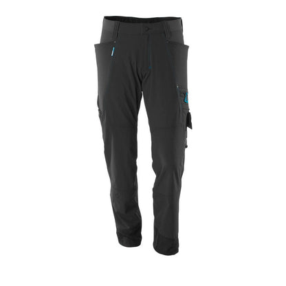Black - Front - Mascot Mens Advanced Trousers