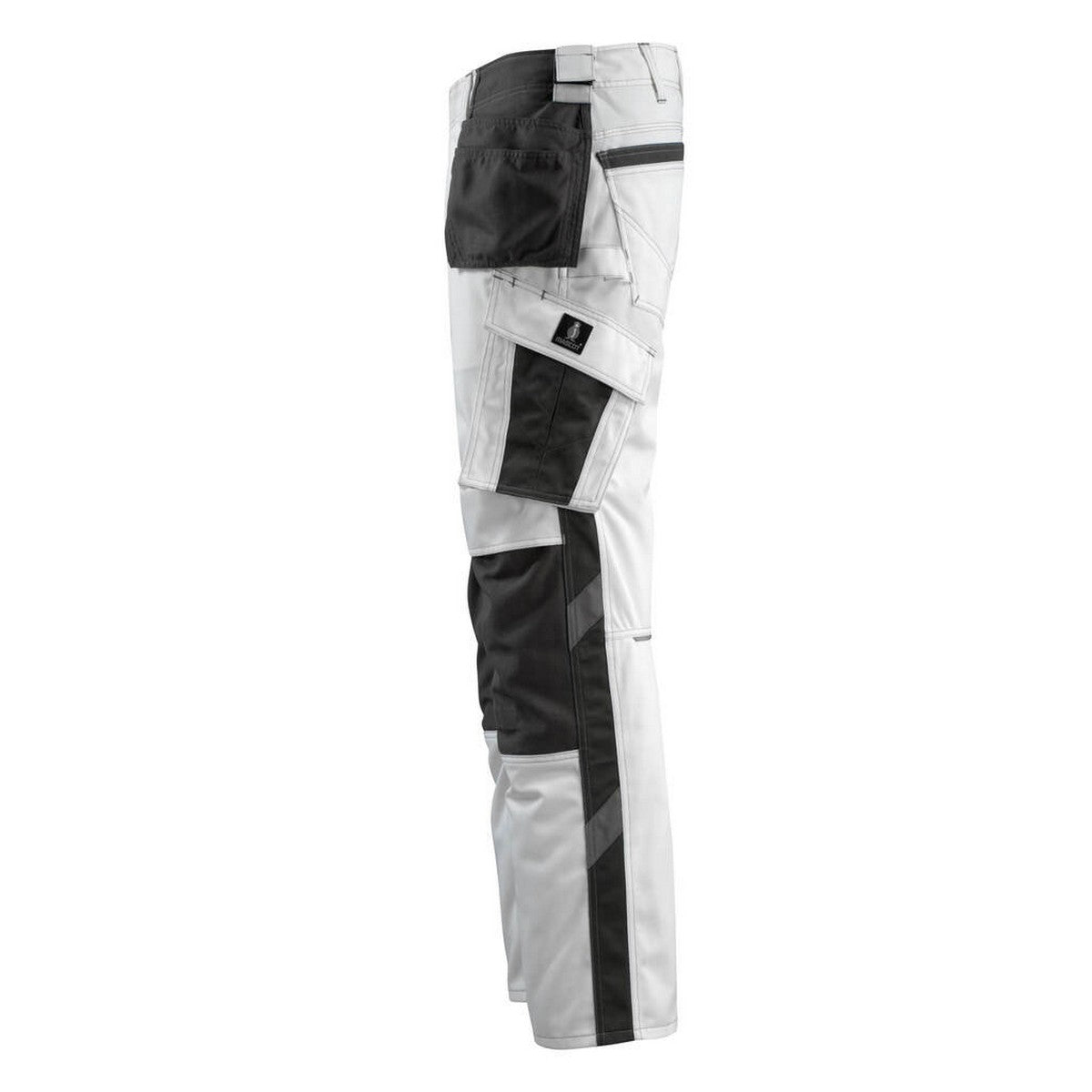 White-Dark Anthracite - Lifestyle - Mascot Mens Bremen Unique Holster Pocket Work Trousers