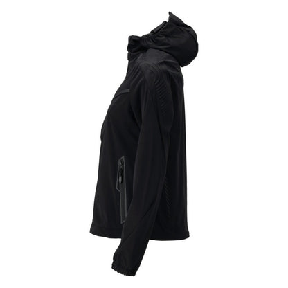 Black - Lifestyle - Mascot Womens-Ladies Customised Stretch Hooded Jacket