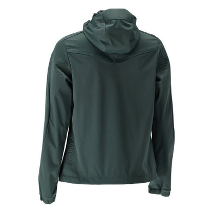 Forest Green - Back - Mascot Womens-Ladies Customised Stretch Hooded Jacket