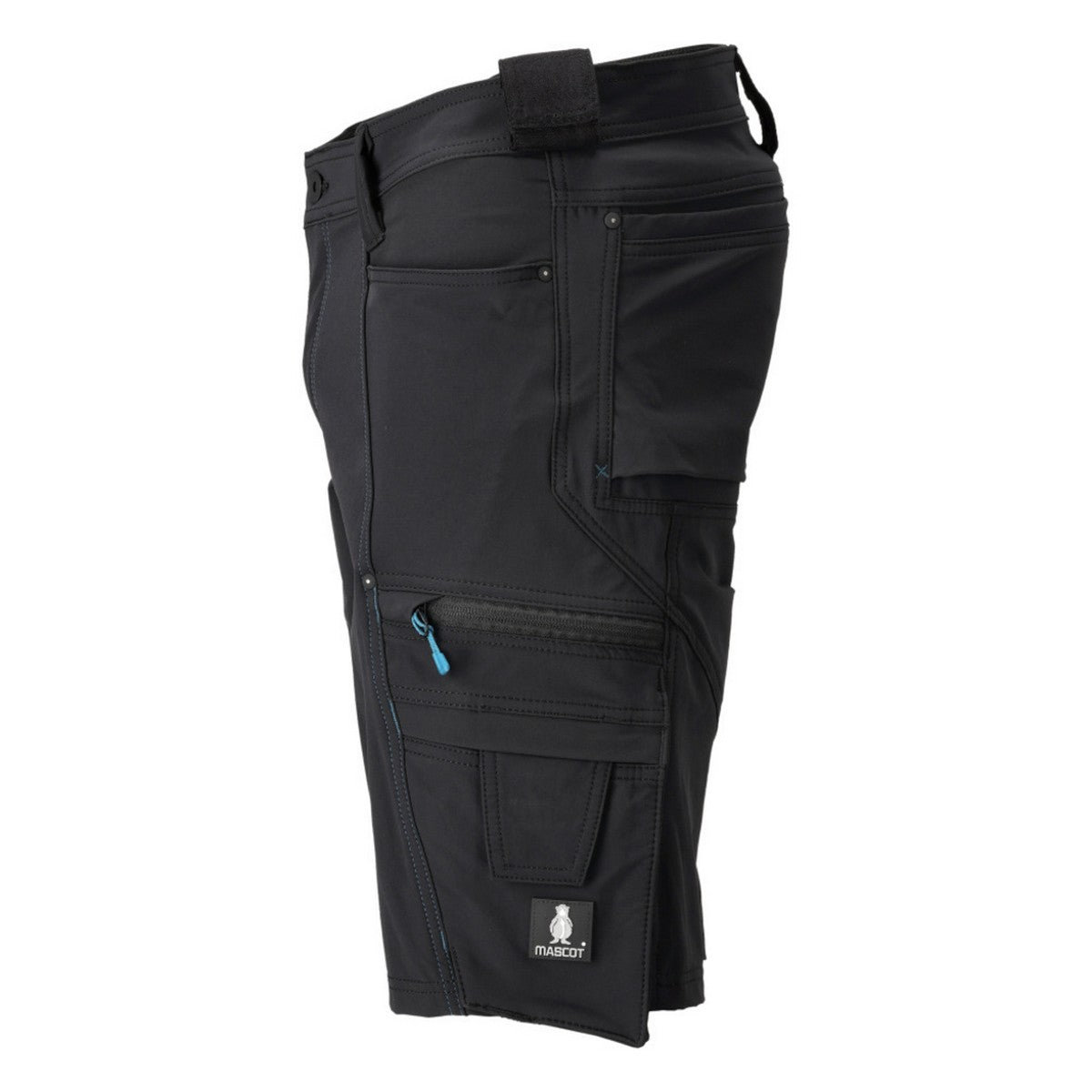 Black - Lifestyle - Mascot Mens Advanced Work Shorts