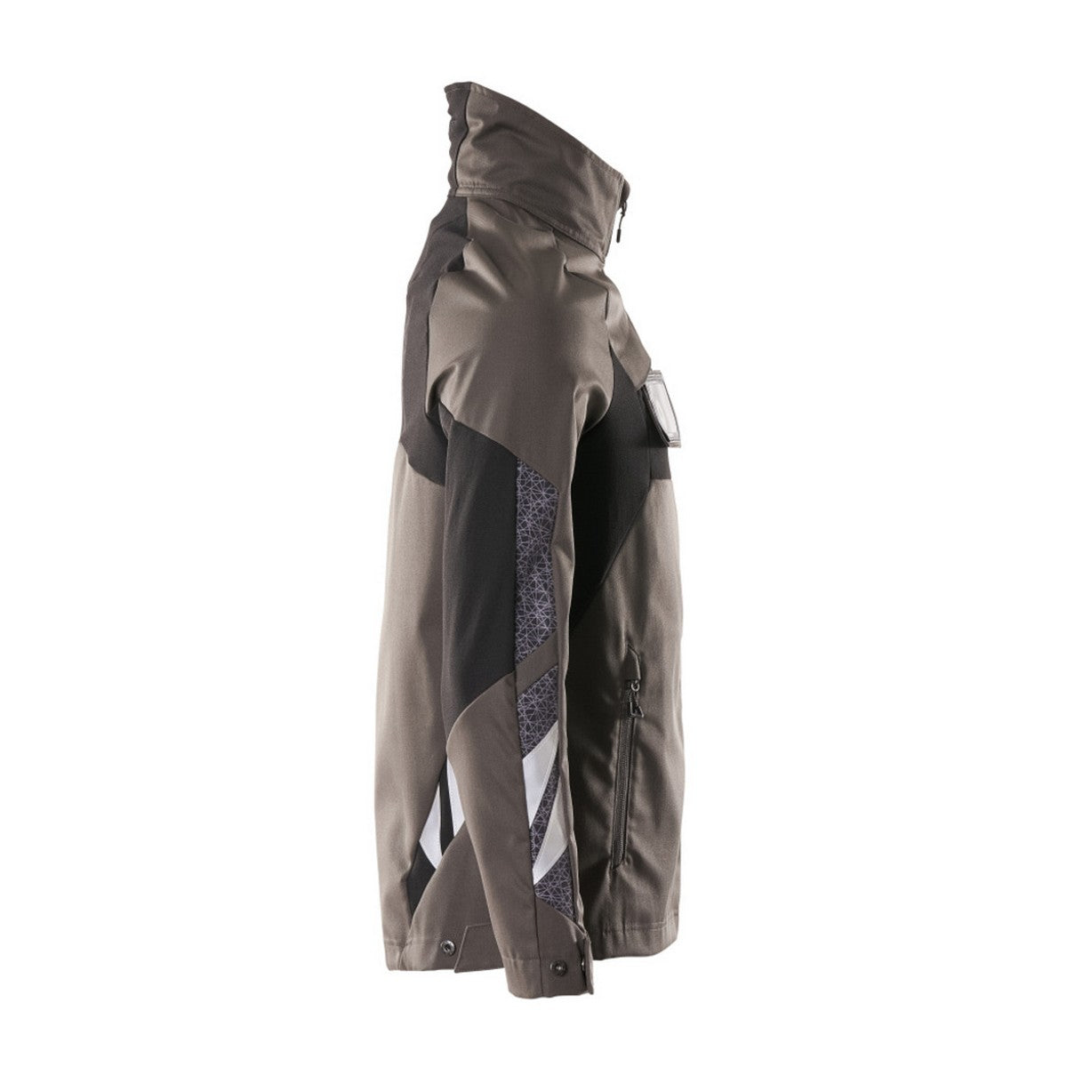 Dark Anthracite-Black - Side - Mascot Mens Accelerate Stretch Jacket