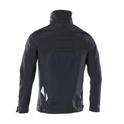 Dark Navy - Back - Mascot Mens Accelerate Stretch Jacket