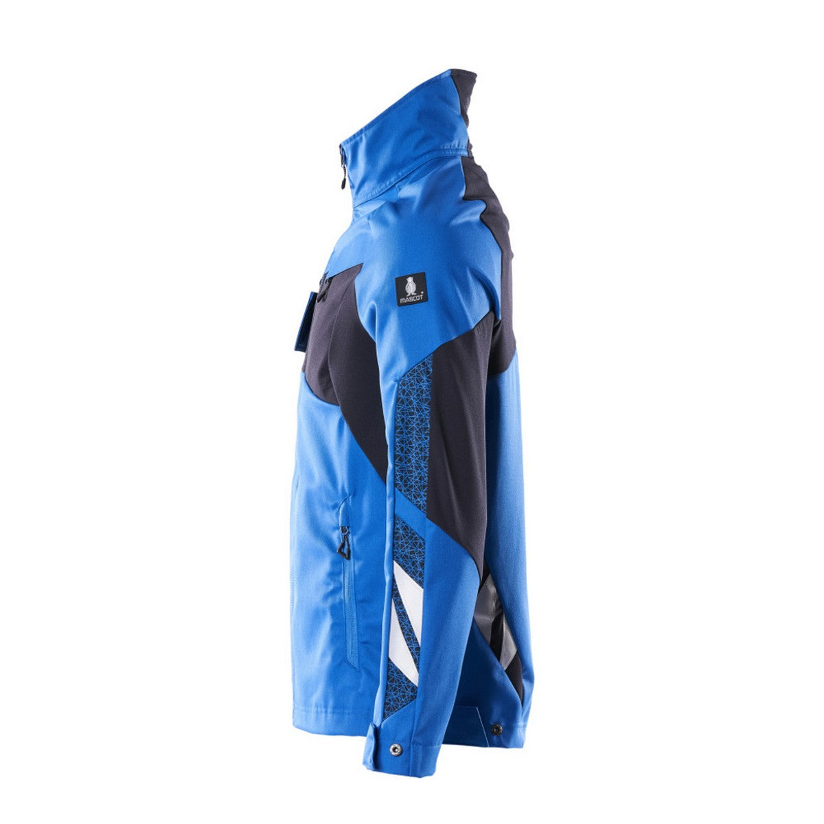 Azure Blue-Dark Navy - Lifestyle - Mascot Mens Accelerate Stretch Jacket