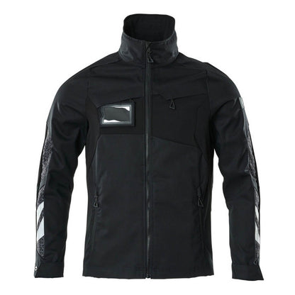 Black - Front - Mascot Mens Accelerate Stretch Jacket
