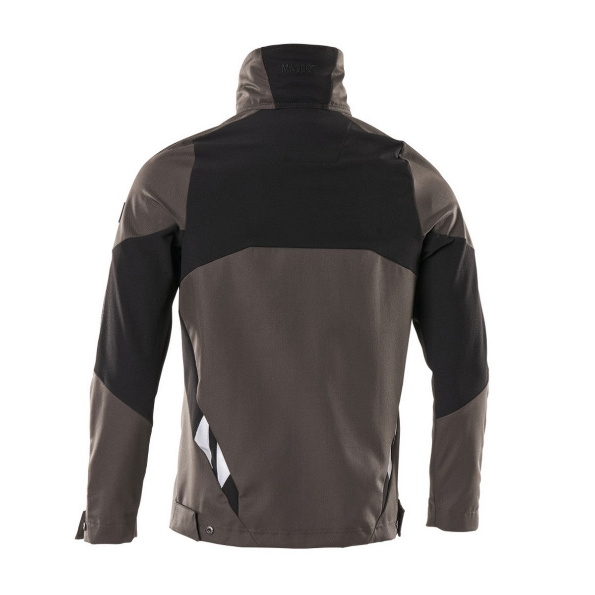 Dark Anthracite-Black - Back - Mascot Mens Accelerate Stretch Jacket