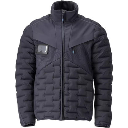 Dark Navy - Front - Mascot Mens Customised Quilted Jacket