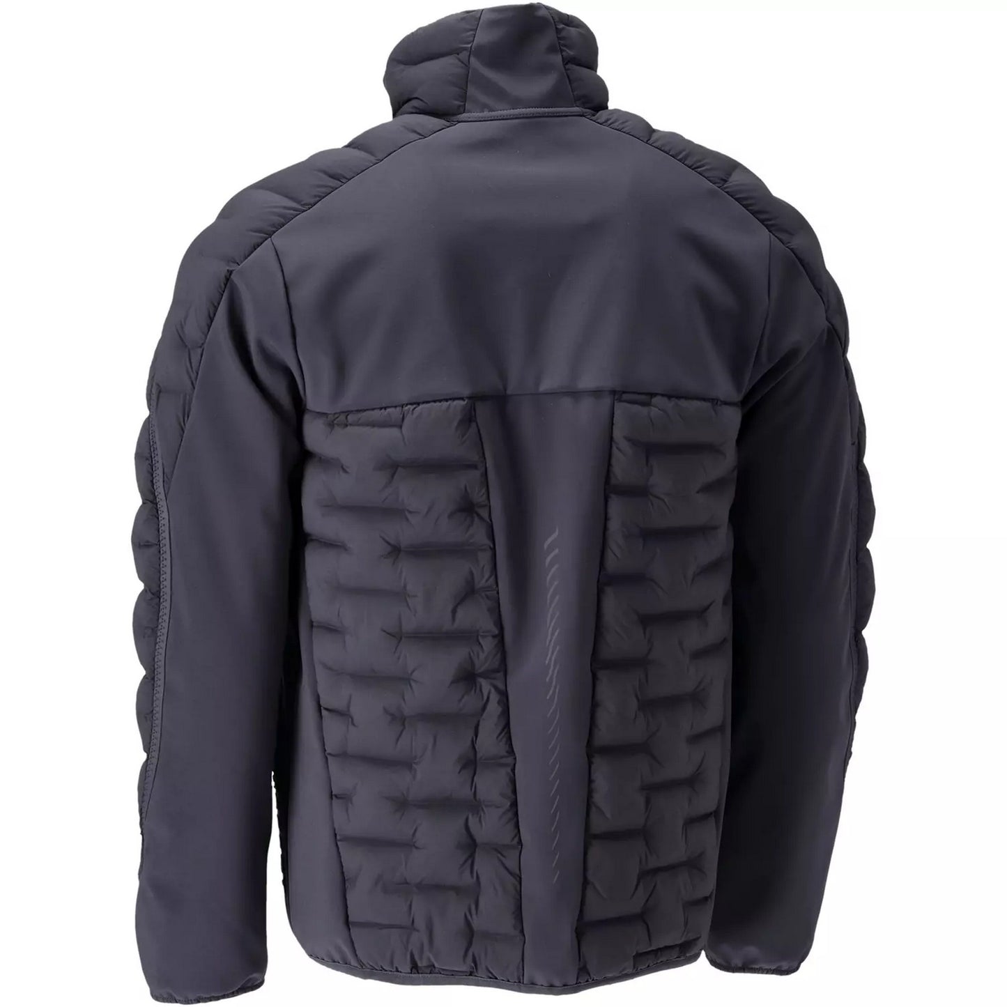 Dark Navy - Back - Mascot Mens Customised Quilted Jacket