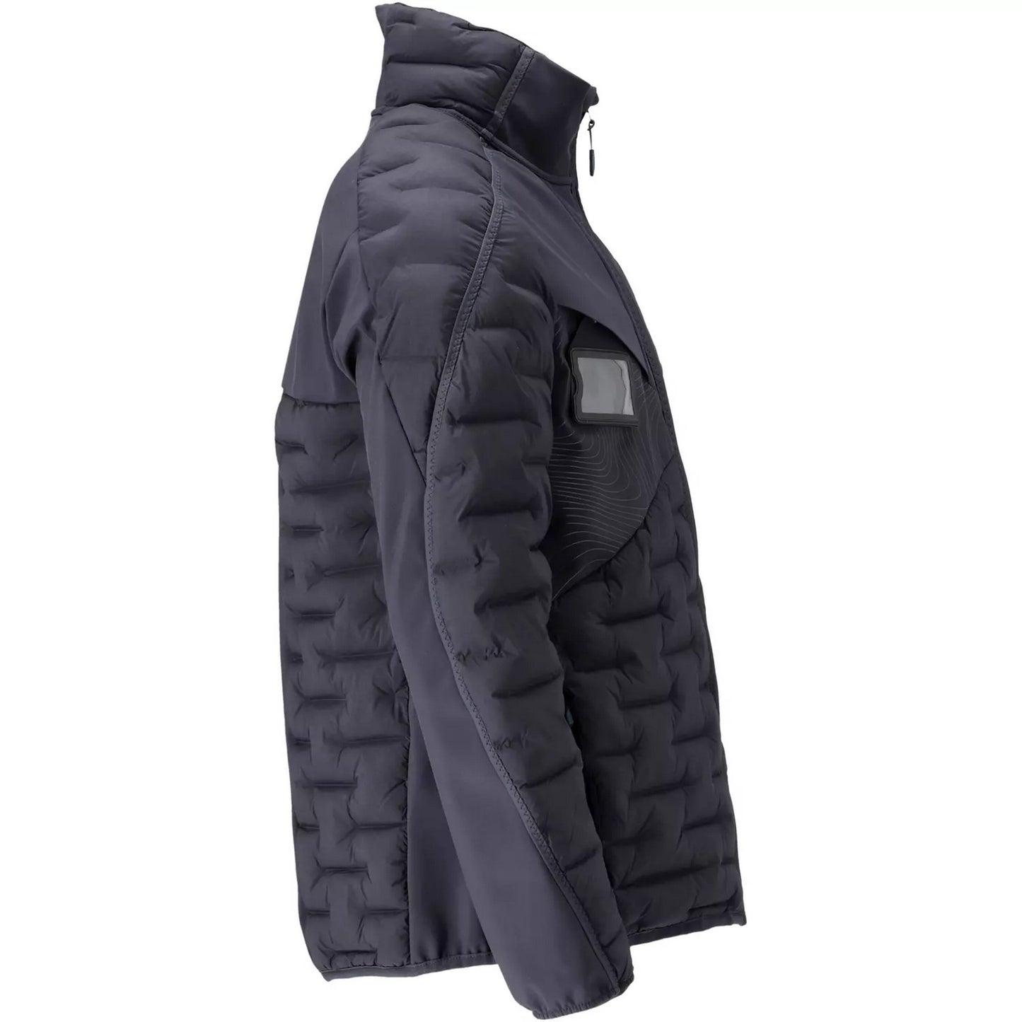 Dark Navy - Side - Mascot Mens Customised Quilted Jacket