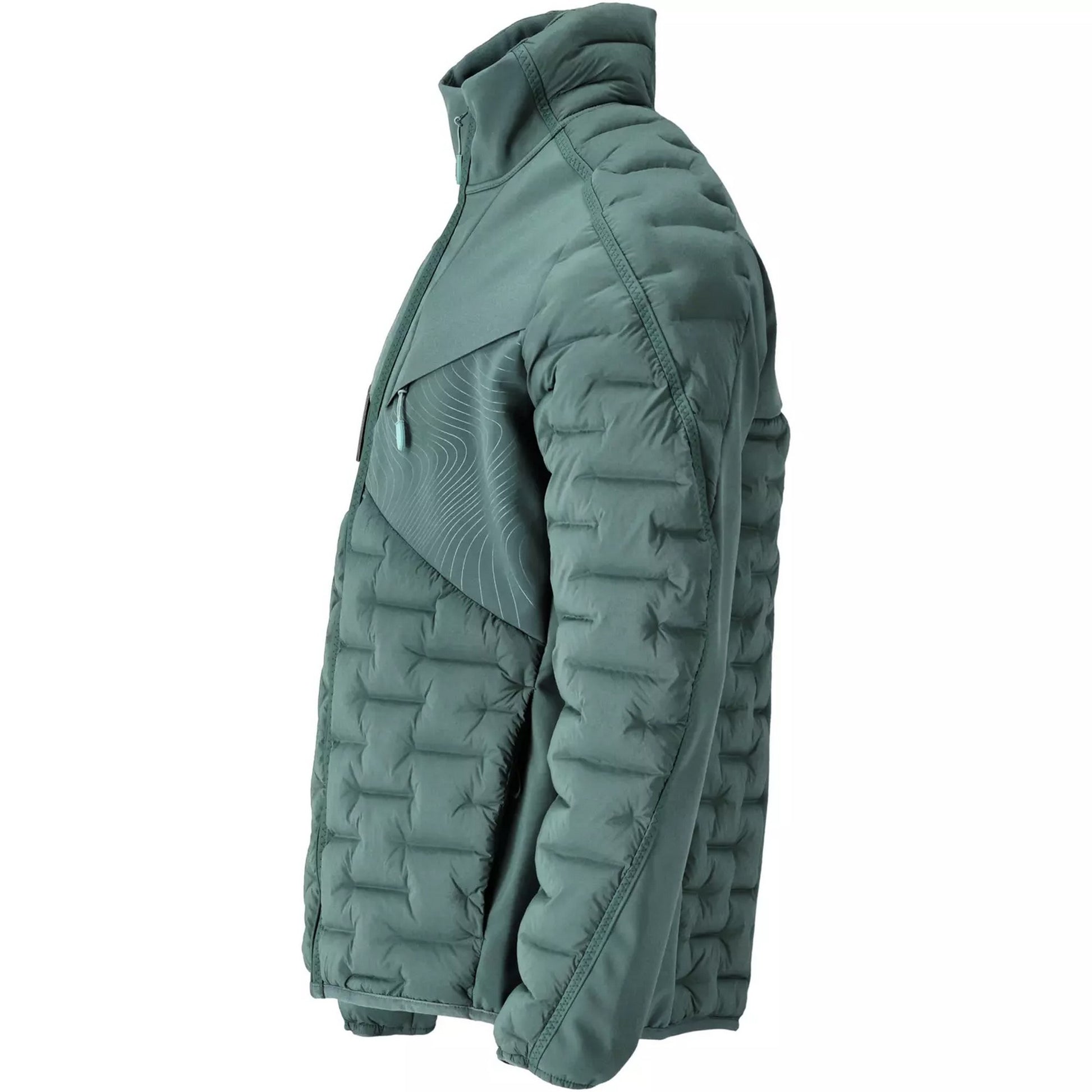 Forest Green - Lifestyle - Mascot Mens Customised Quilted Jacket