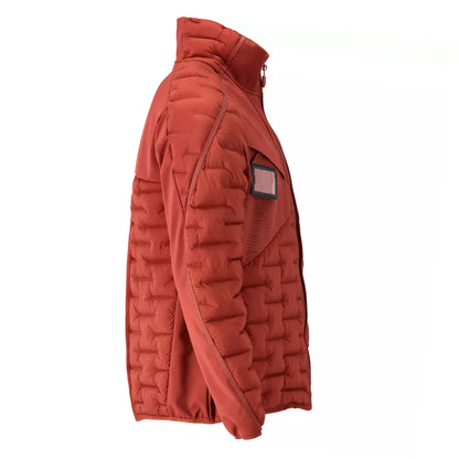 Autumn Red - Side - Mascot Mens Customised Quilted Jacket