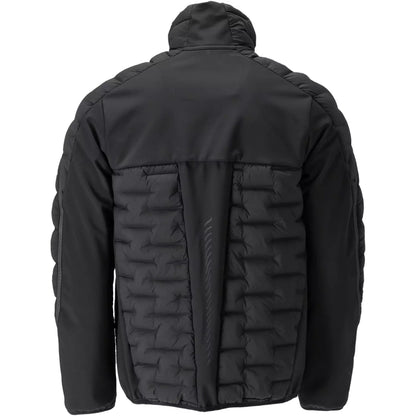Black - Back - Mascot Mens Customised Quilted Jacket