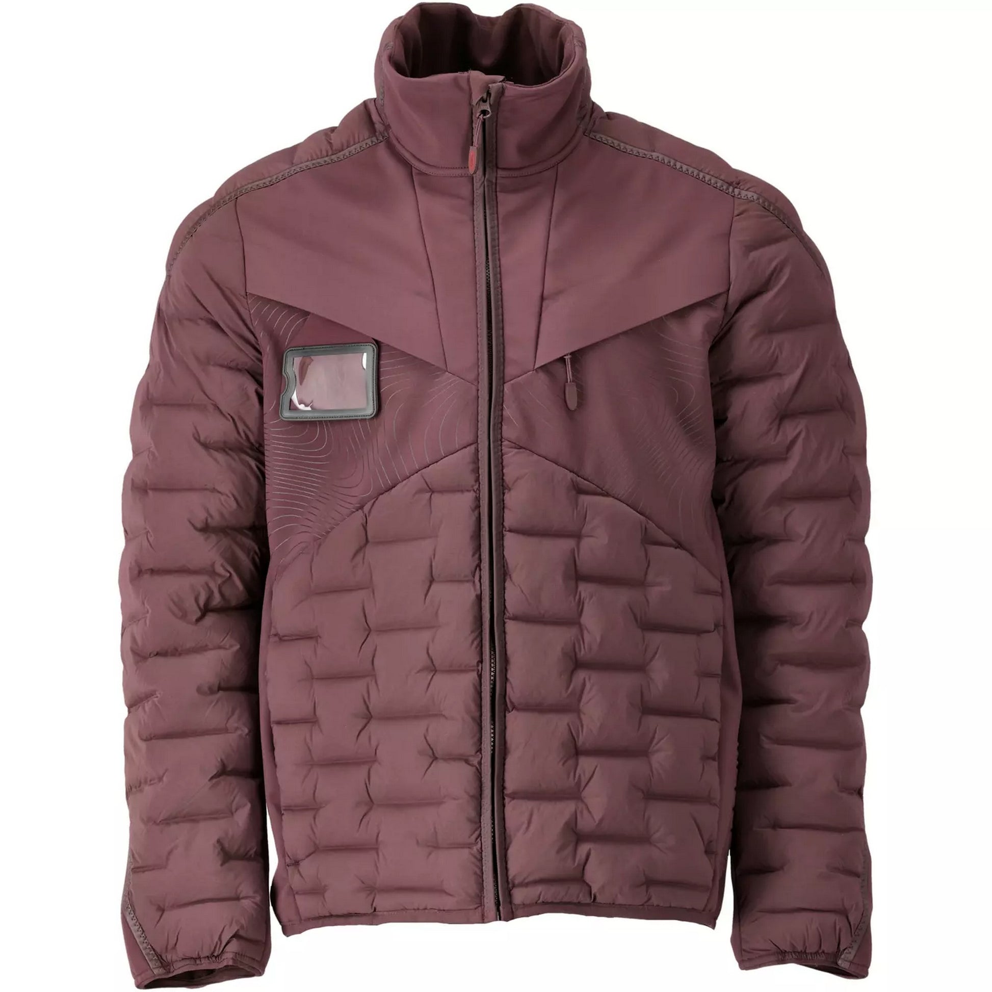 Bordeaux - Front - Mascot Mens Customised Quilted Jacket