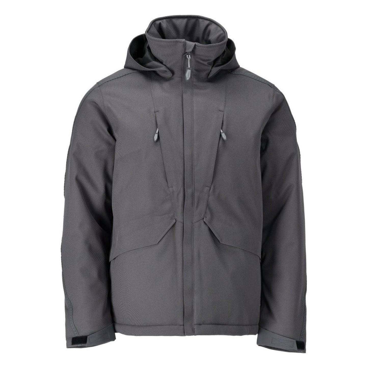Stone Grey - Front - Mascot Mens Customised Winter Jacket