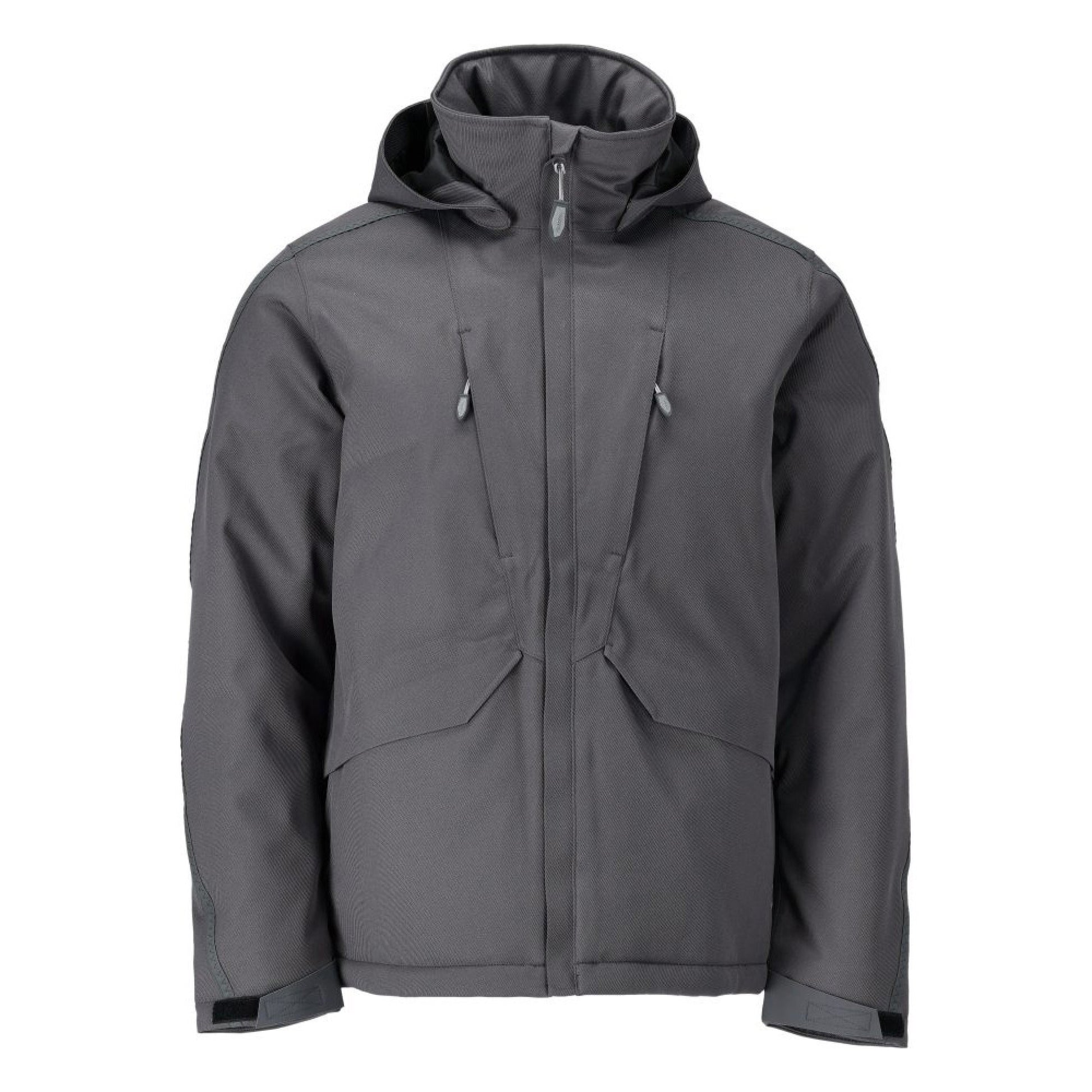 Stone Grey - Front - Mascot Mens Customised Winter Jacket