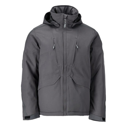 Stone Grey - Front - Mascot Mens Customised Winter Jacket