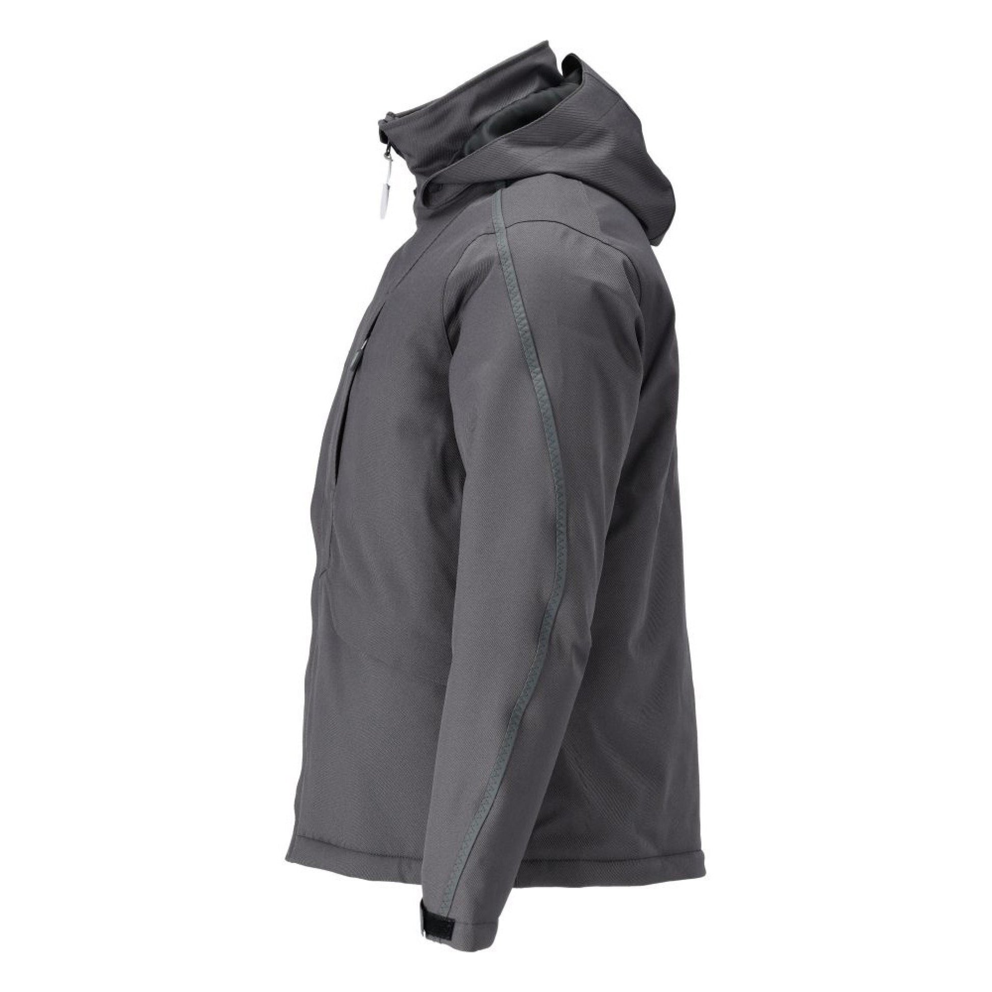 Stone Grey - Side - Mascot Mens Customised Winter Jacket