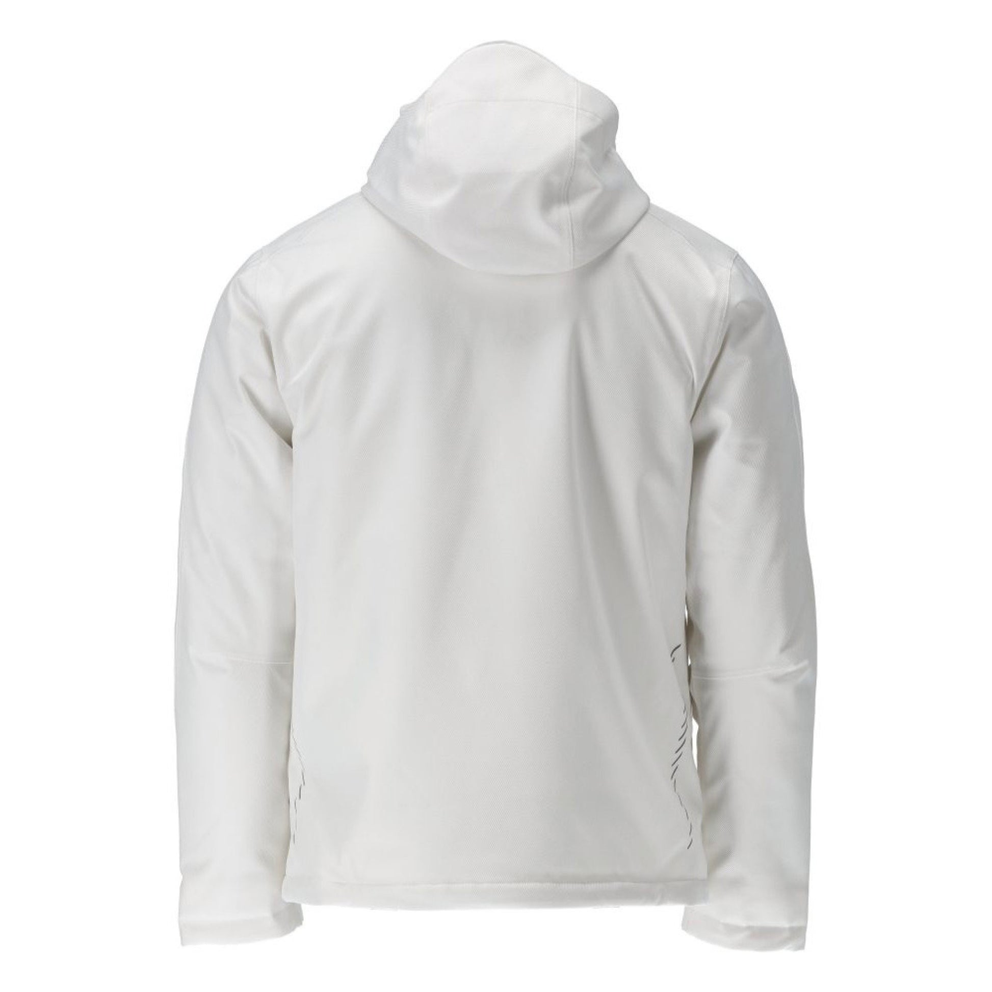 White - Back - Mascot Mens Customised Winter Jacket
