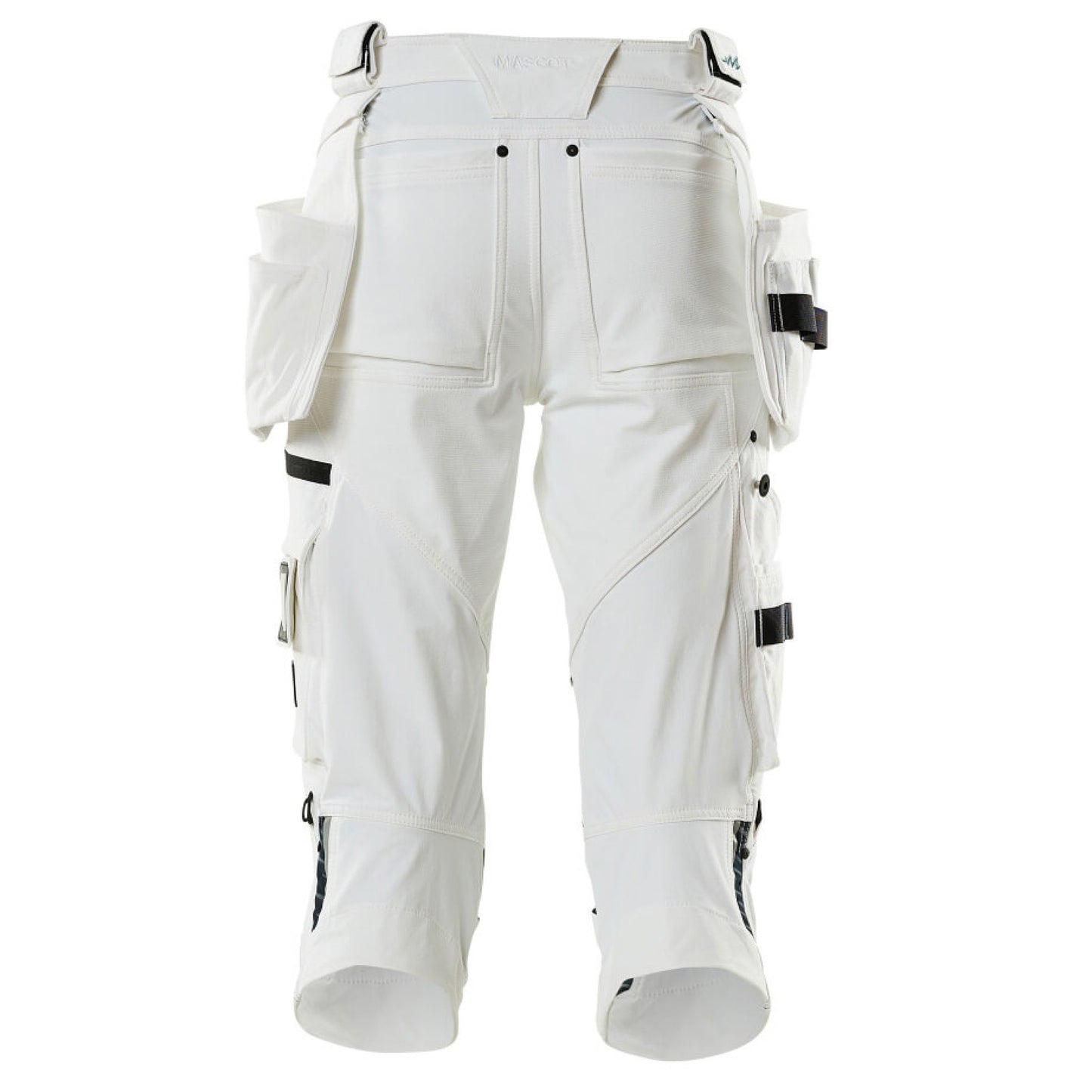 White - Back - Mascot Mens Advanced 3-4 Length Trousers