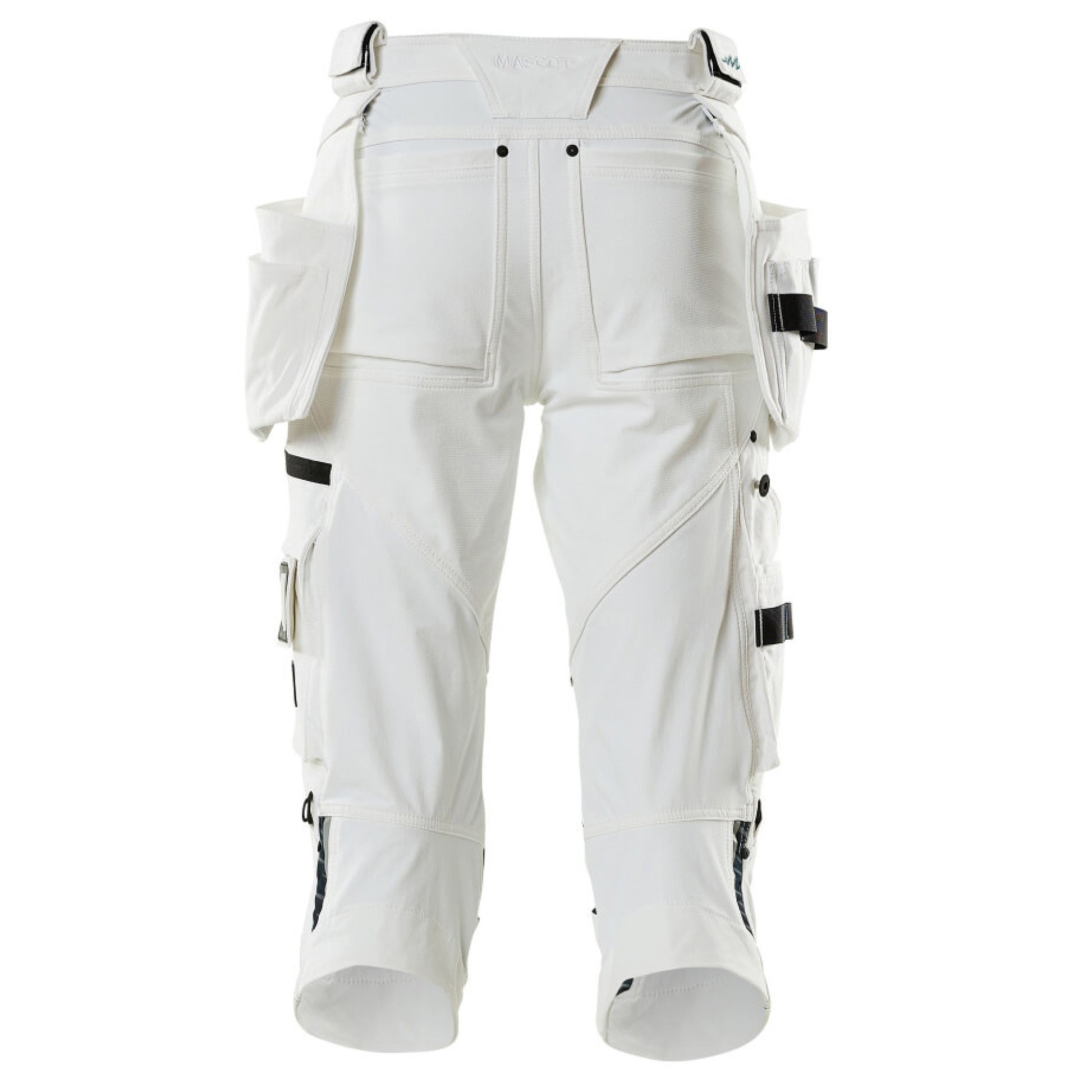 White - Back - Mascot Mens Advanced 3-4 Length Trousers