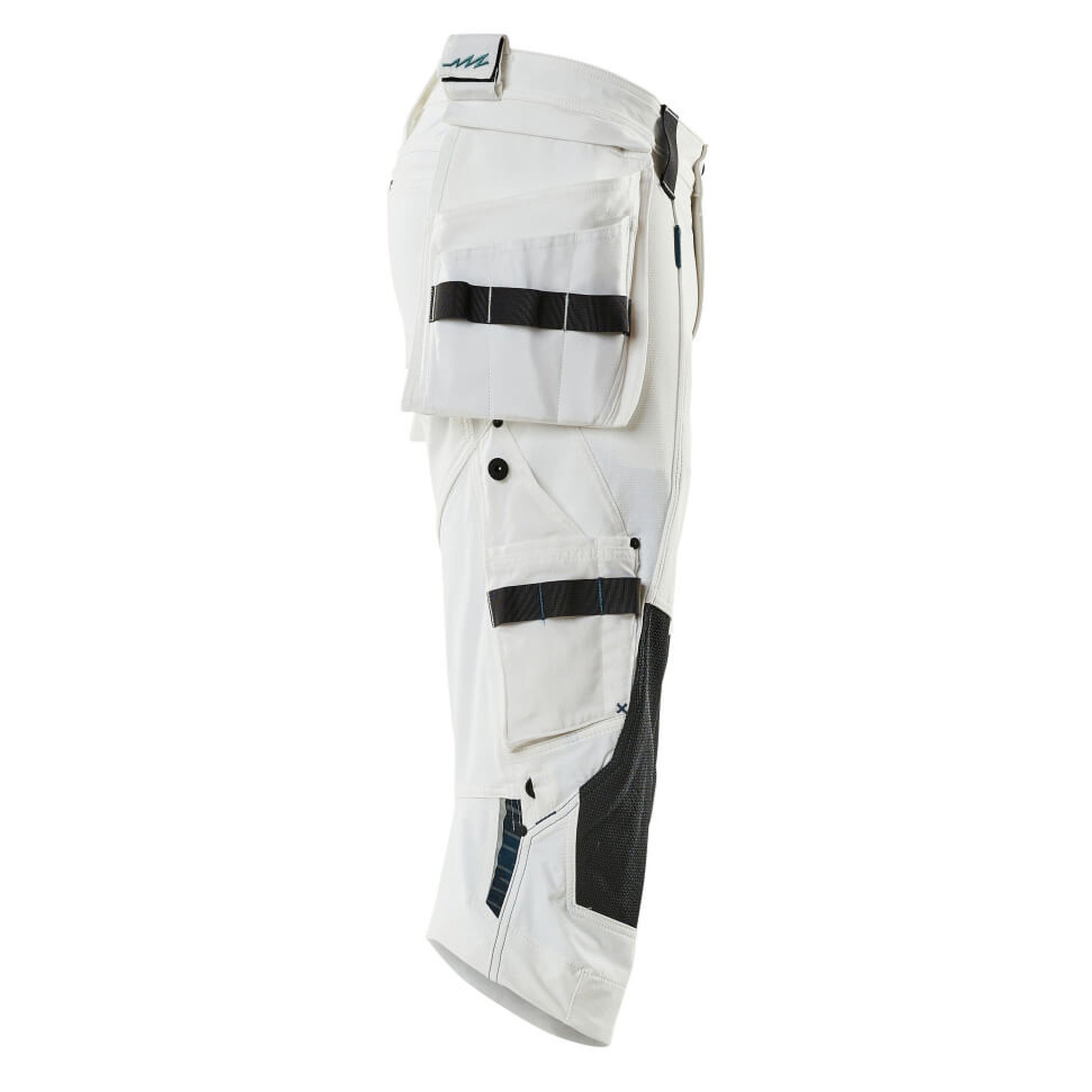 White - Lifestyle - Mascot Mens Advanced 3-4 Length Trousers