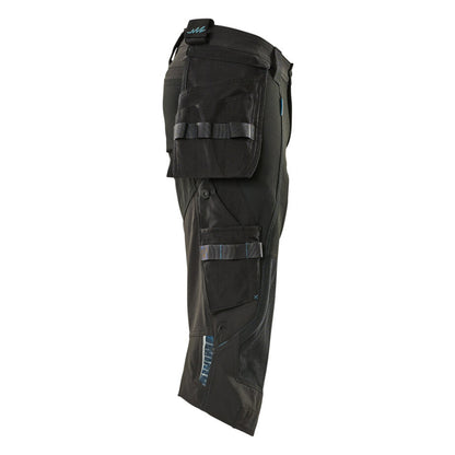 Black - Lifestyle - Mascot Mens Advanced 3-4 Length Trousers