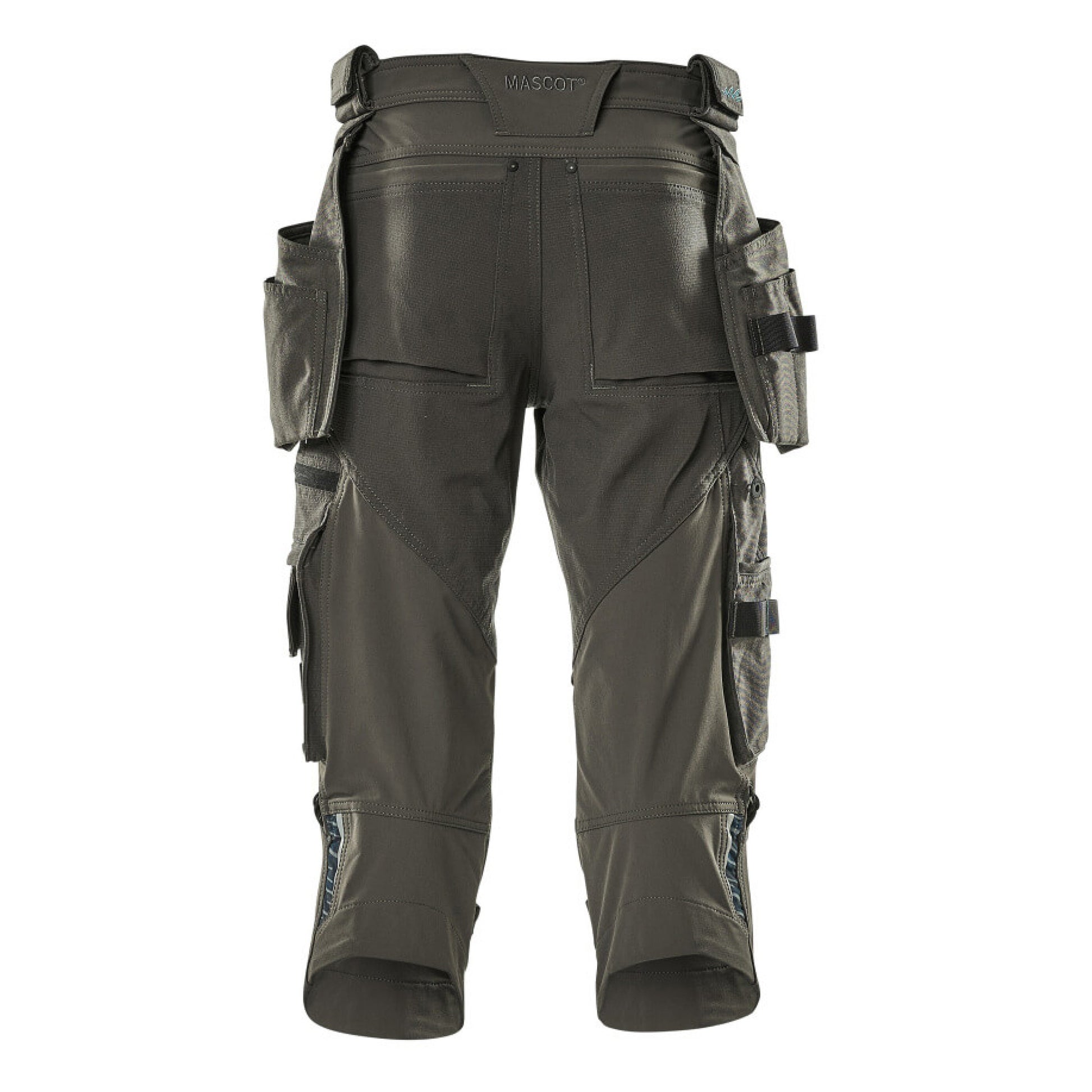 Dark Anthracite - Back - Mascot Mens Advanced 3-4 Length Trousers