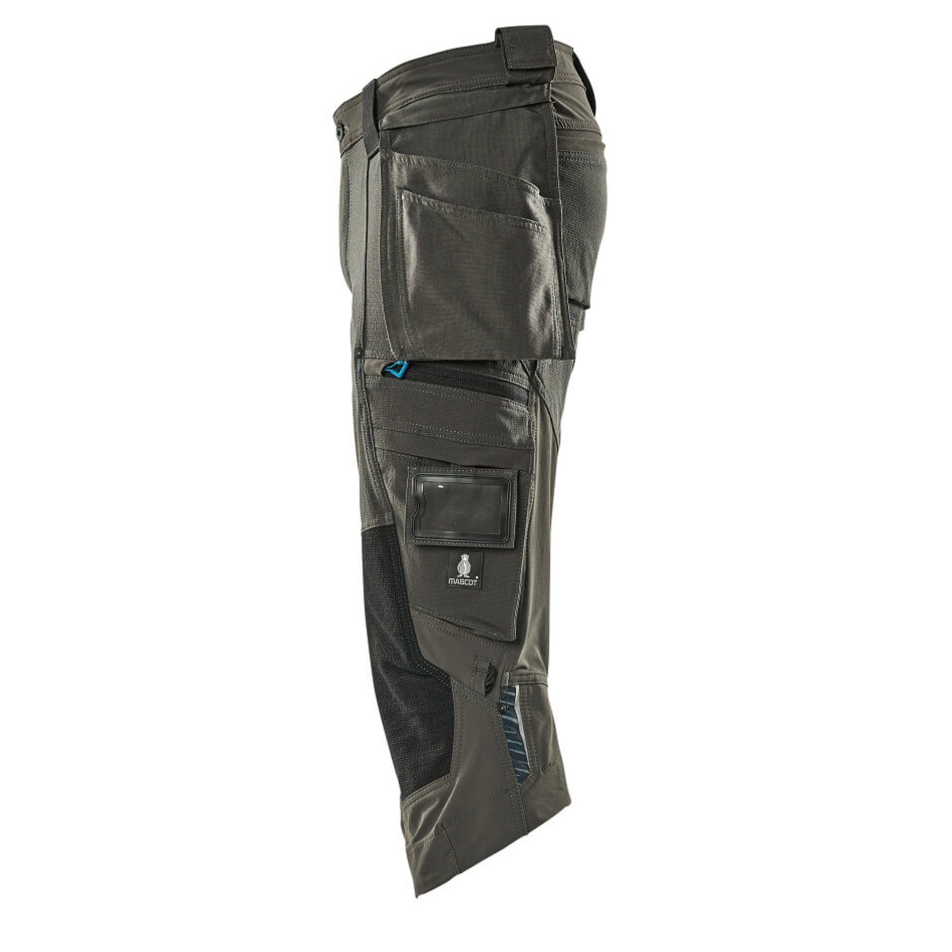 Dark Anthracite - Side - Mascot Mens Advanced 3-4 Length Trousers