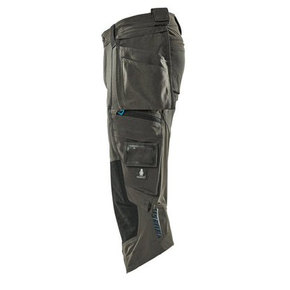 Dark Anthracite - Side - Mascot Mens Advanced 3-4 Length Trousers