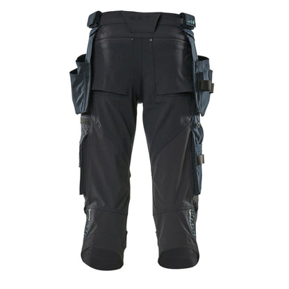 Dark Navy - Side - Mascot Mens Advanced 3-4 Length Trousers