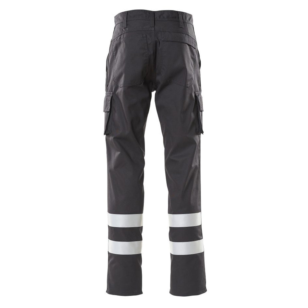 Black - Back - Mascot Mens Macmichael Cargo Pocket Work Trousers