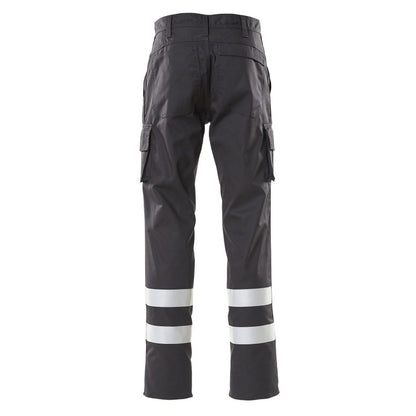 Black - Back - Mascot Mens Macmichael Cargo Pocket Work Trousers