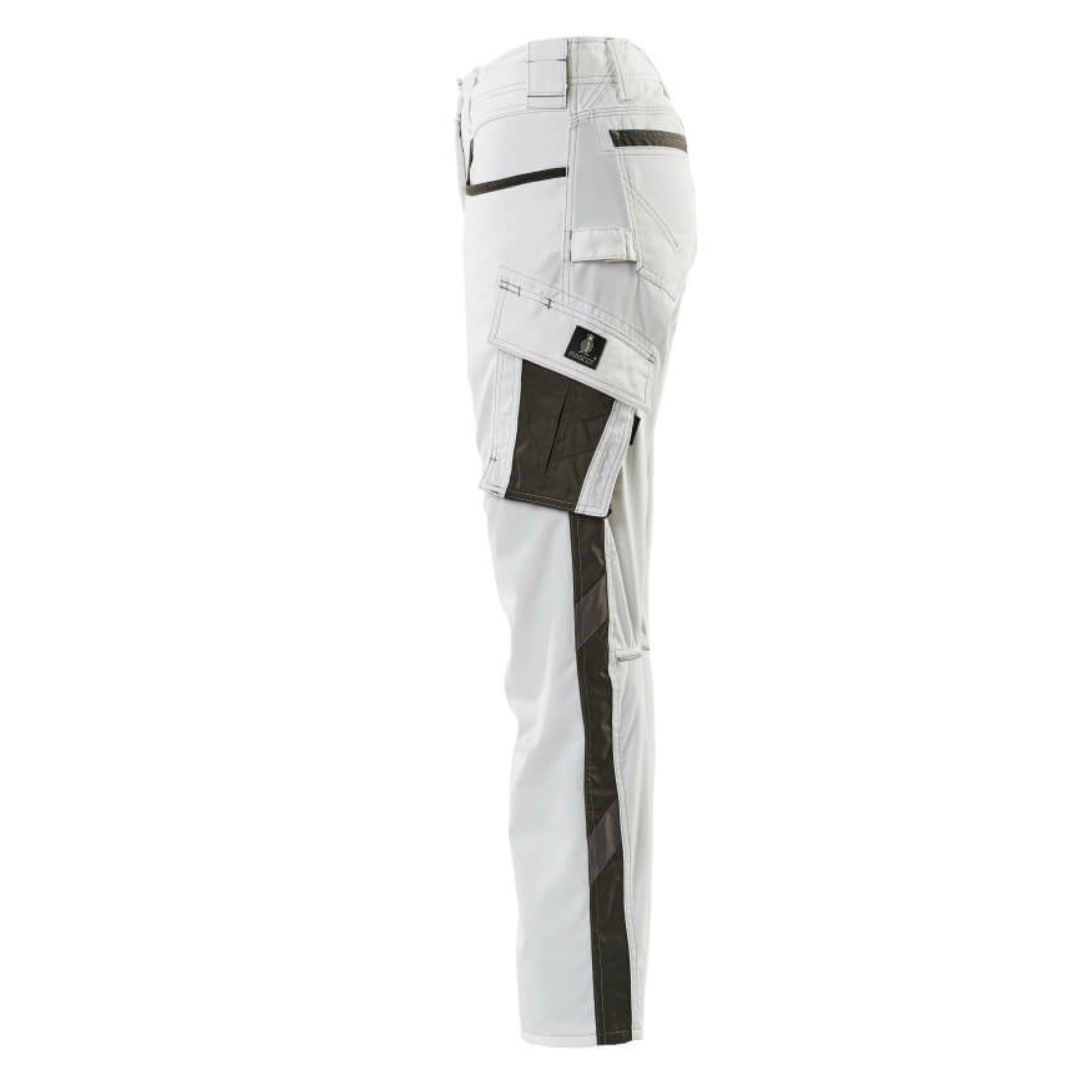 White-Dark Anthracite - Side - Mascot Womens-Ladies Unique Trousers