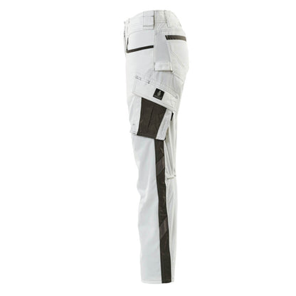 White-Dark Anthracite - Side - Mascot Womens-Ladies Unique Trousers