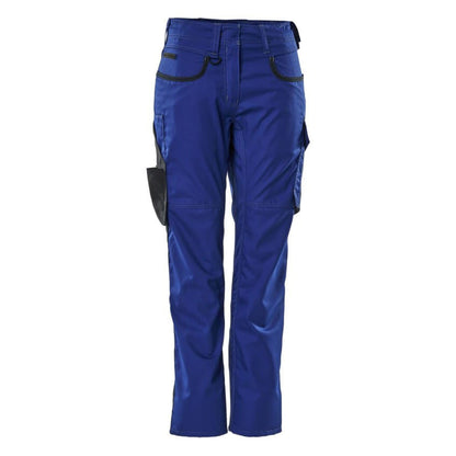 Royal Blue-Dark Navy - Front - Mascot Womens-Ladies Unique Trousers