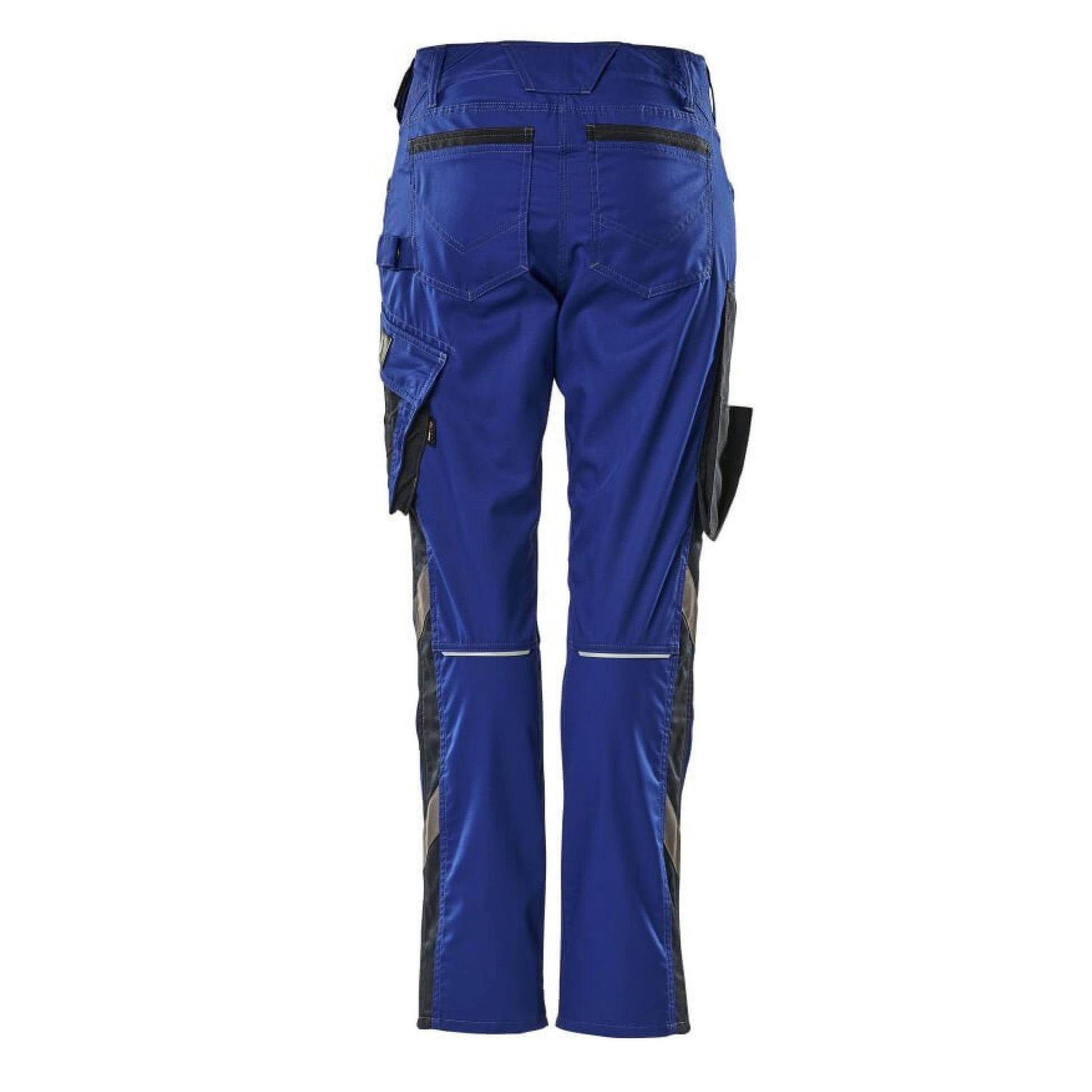 Royal Blue-Dark Navy - Back - Mascot Womens-Ladies Unique Trousers