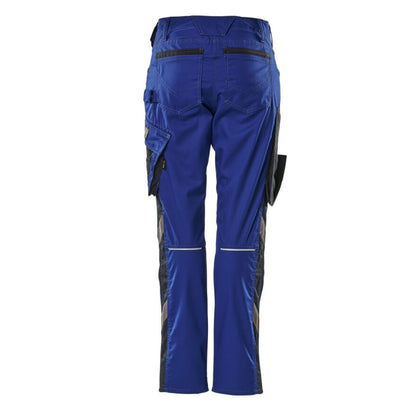 Royal Blue-Dark Navy - Back - Mascot Womens-Ladies Unique Trousers