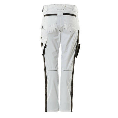White-Dark Anthracite - Back - Mascot Womens-Ladies Unique Trousers