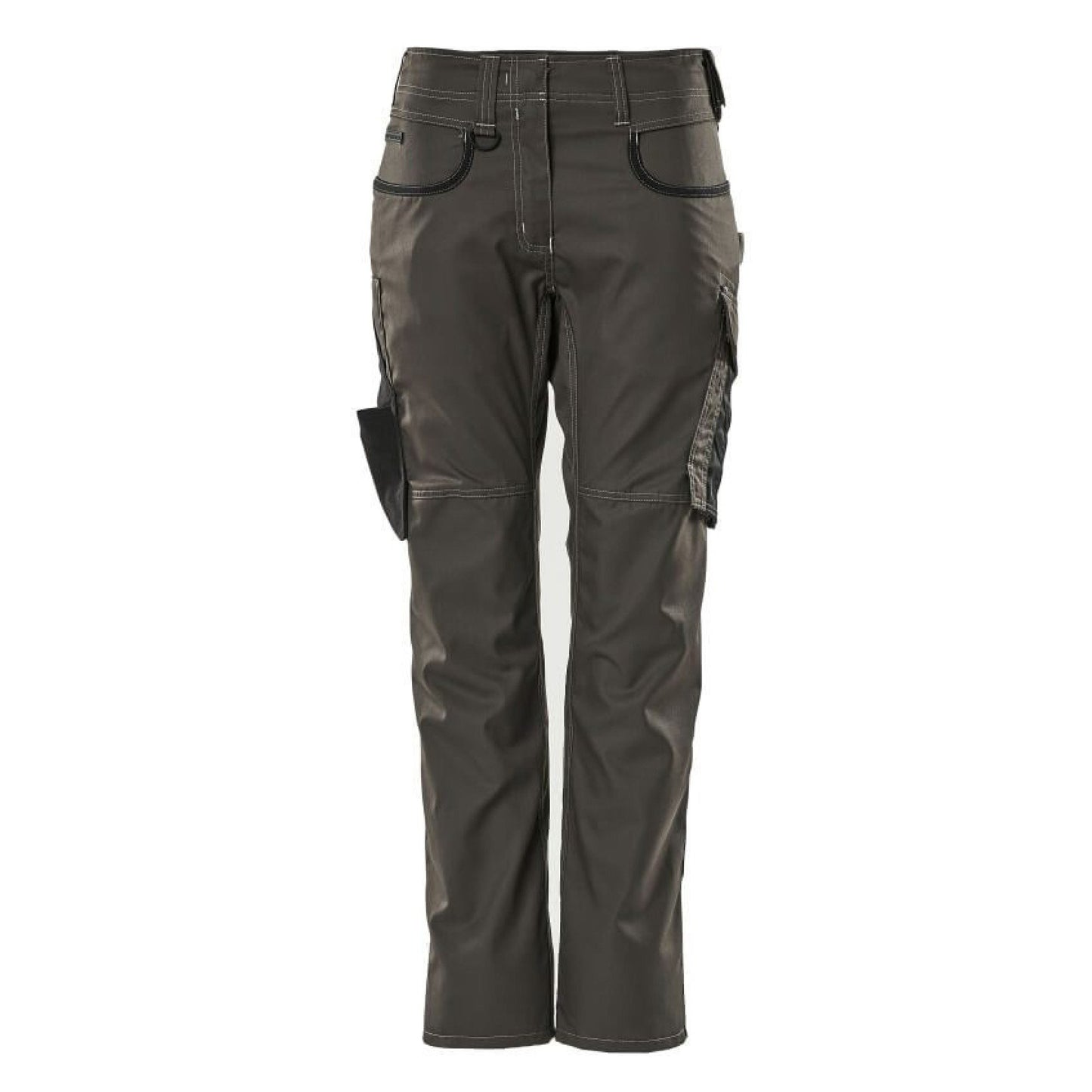 Dark Anthracite-Black - Front - Mascot Womens-Ladies Unique Trousers