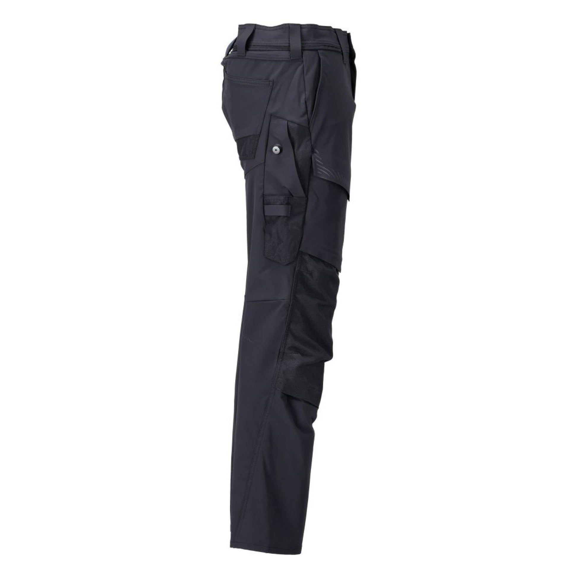 Dark Navy - Lifestyle - Mascot Mens Customised Knee Pad Pockets Long Work Trousers