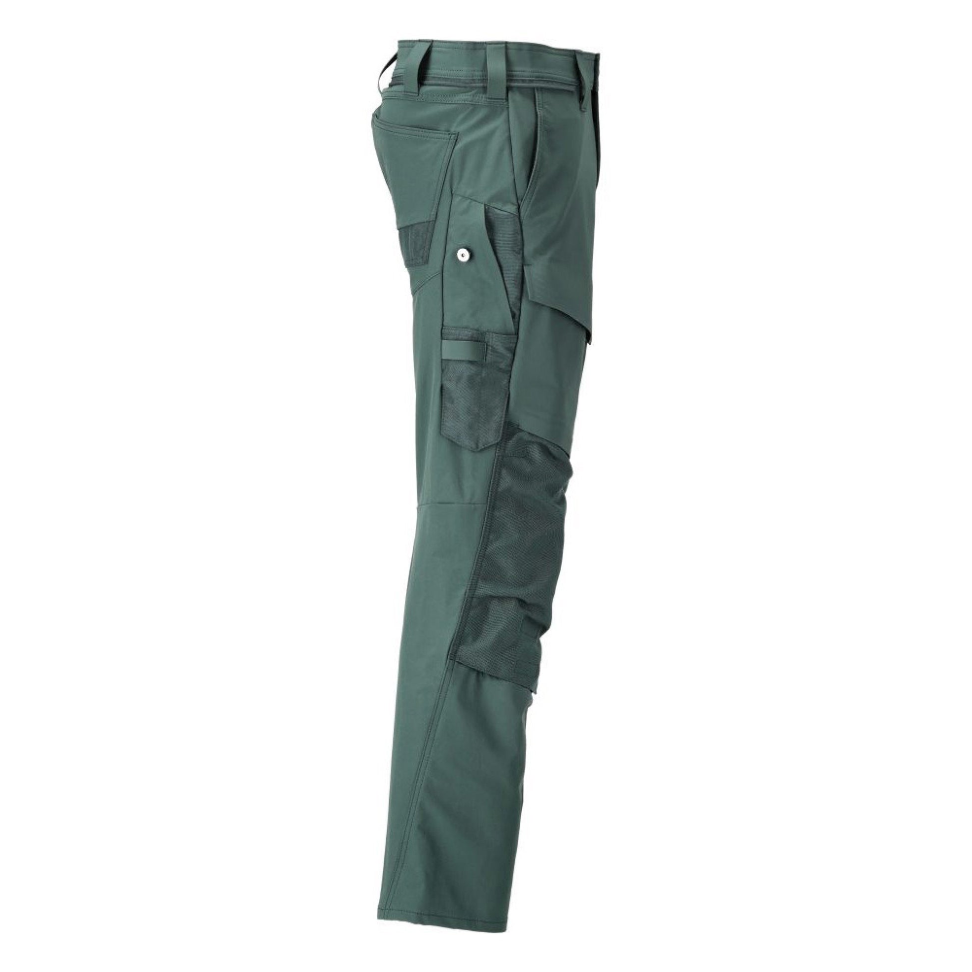 Forest Green - Lifestyle - Mascot Mens Customised Knee Pad Pockets Long Work Trousers