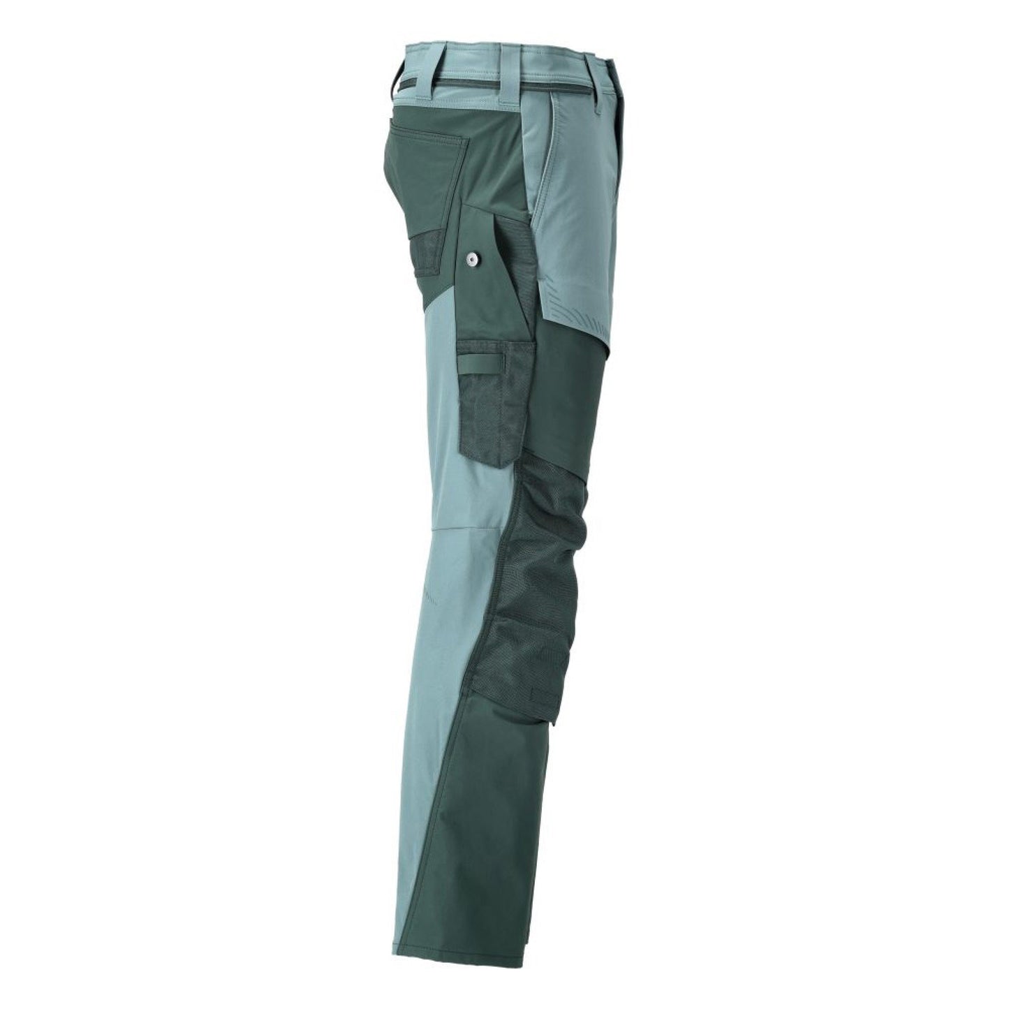 Light Forest Green-Forest Green - Lifestyle - Mascot Mens Customised Knee Pad Pockets Long Work Trousers