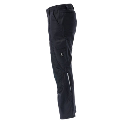 Dark Navy - Side - Mascot Mens Accelerate Knee Pad Pockets Trousers
