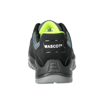 Black - Back - Mascot Womens-Ladies Footwear Fit Fujiyama Leather Safety Shoes