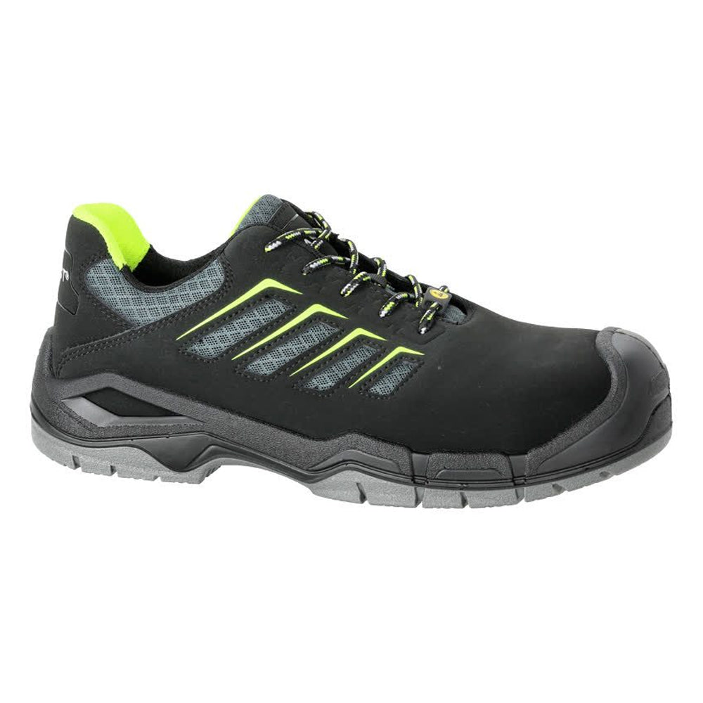 Black - Lifestyle - Mascot Womens-Ladies Footwear Fit Fujiyama Leather Safety Shoes
