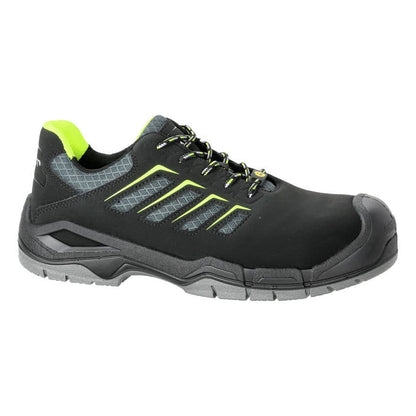 Black - Lifestyle - Mascot Womens-Ladies Footwear Fit Fujiyama Leather Safety Shoes