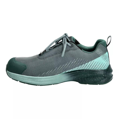 Forest Green - Side - Mascot Womens-Ladies Footwear Customised Safety Shoes