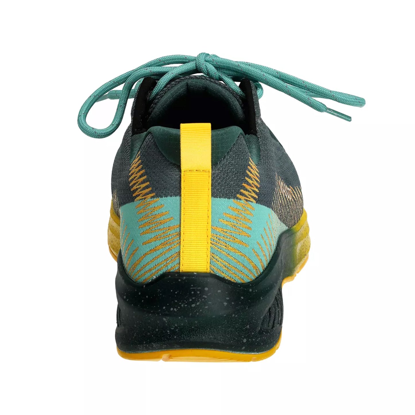 Forest Green-Sunflower Yellow - Back - Mascot Womens-Ladies Footwear Customised Safety Shoes