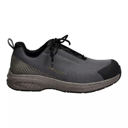 Stone Grey-Dark Sand - Front - Mascot Womens-Ladies Footwear Customised Safety Shoes