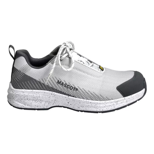 White-Stone Grey - Front - Mascot Mens Footwear Customised Safety Shoes